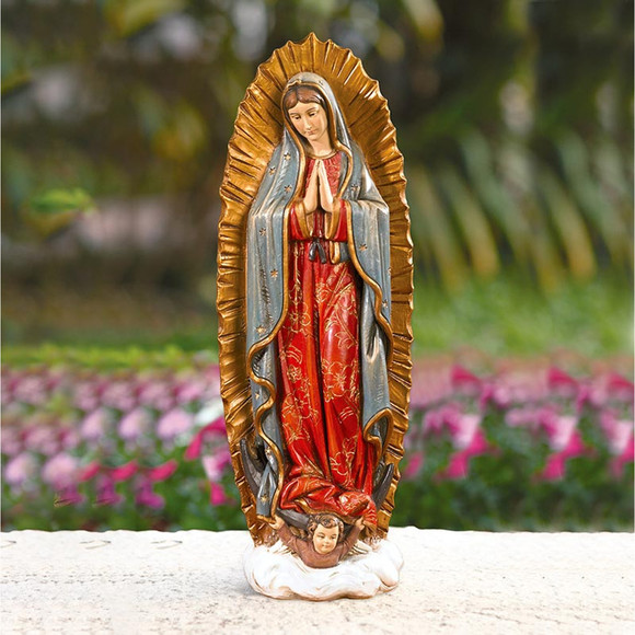 48" H Our Lady Of Guadalupe Statue - Picture 2 of 2